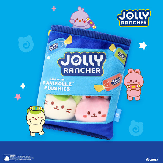 Jolly Rancher Snack Bag โ Mini Plush Keychain Set