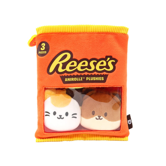 Reese's Snack Bag โ Mini Plush Keychain Set