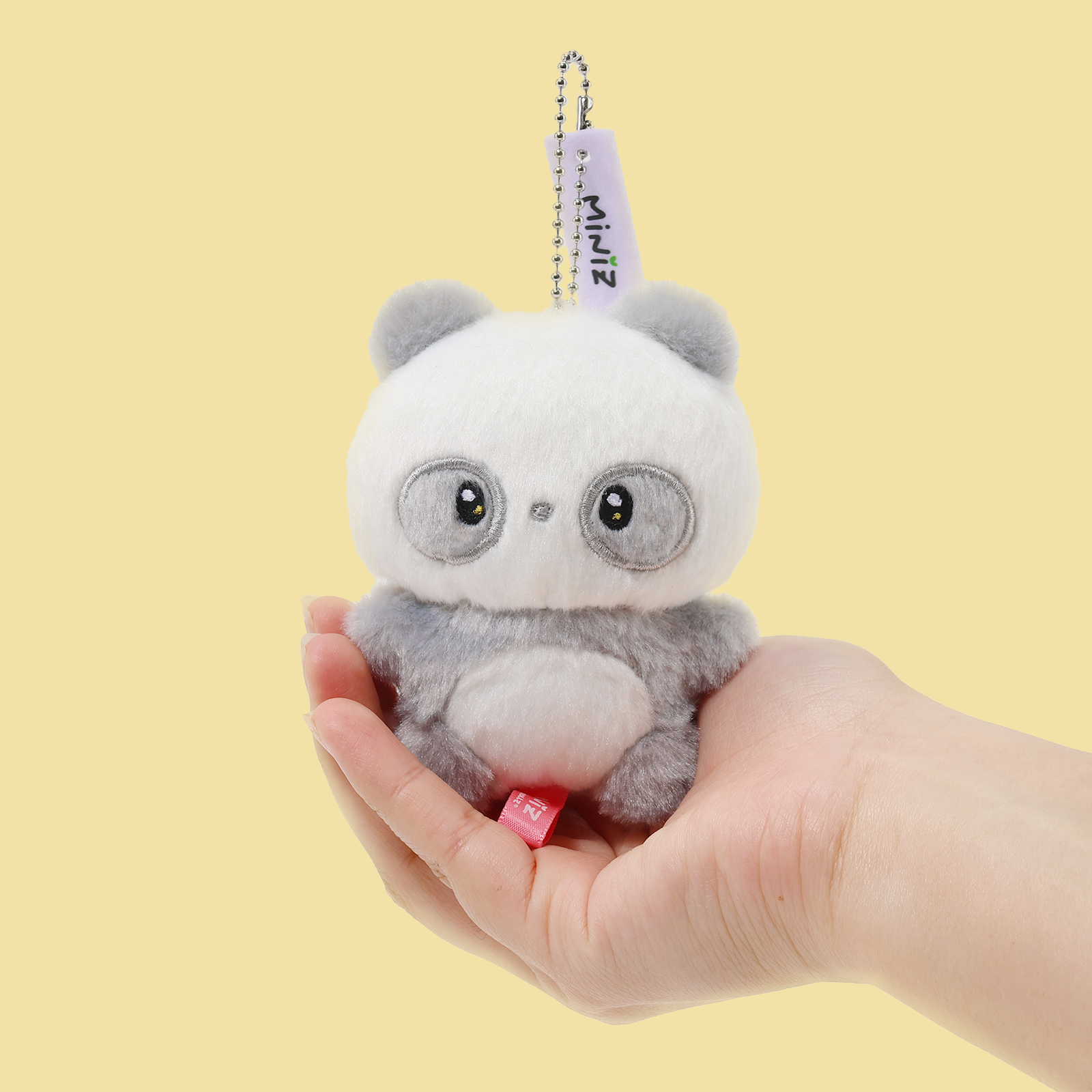 Miniz Pandaroll Plush Charm – Anirollz Miniz Pandaroll Plush Charm – Anirollz