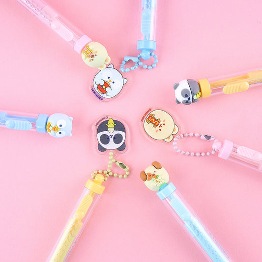 Puppiroll Slim Sliding Eraser Set