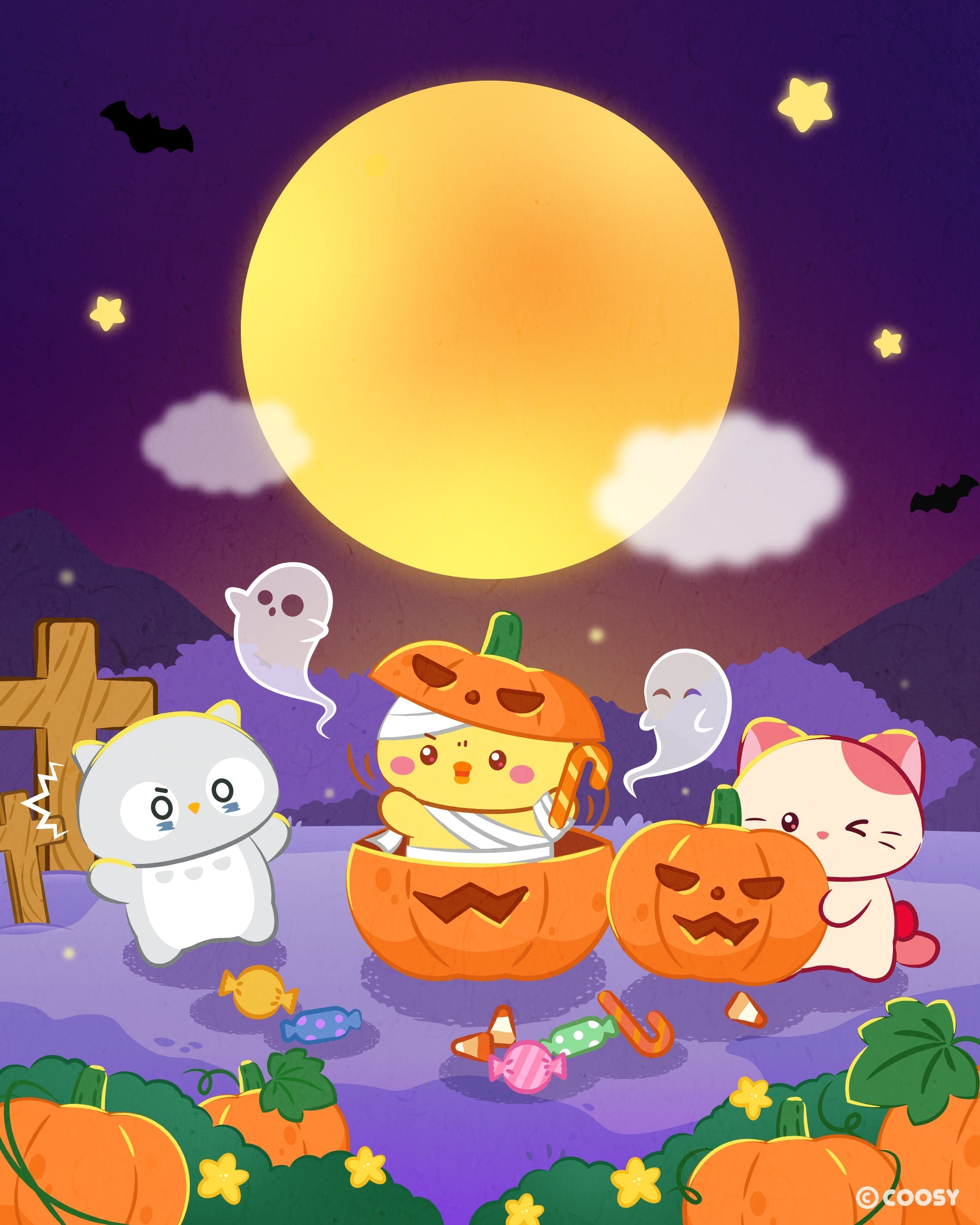 [Wallpaperz] Spooky Cute Vibes Await!