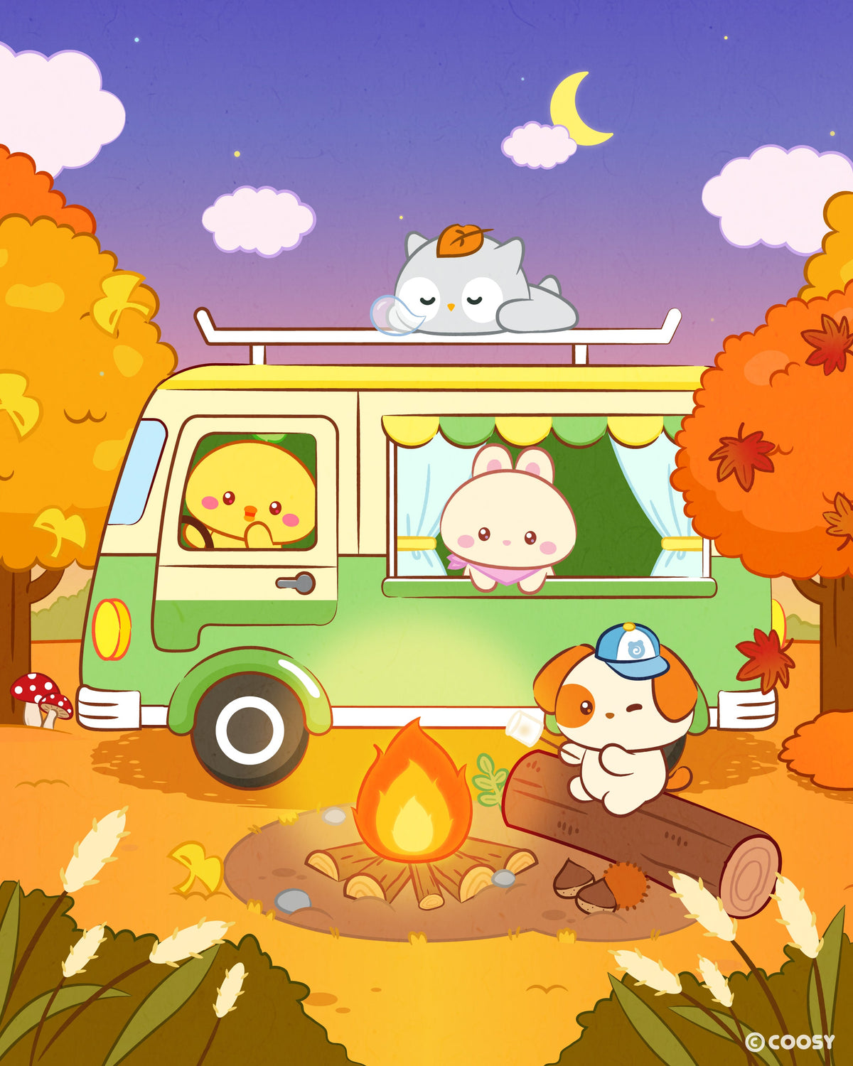 [Wallpaperz] Fall Vibes and Campfire S'miles!