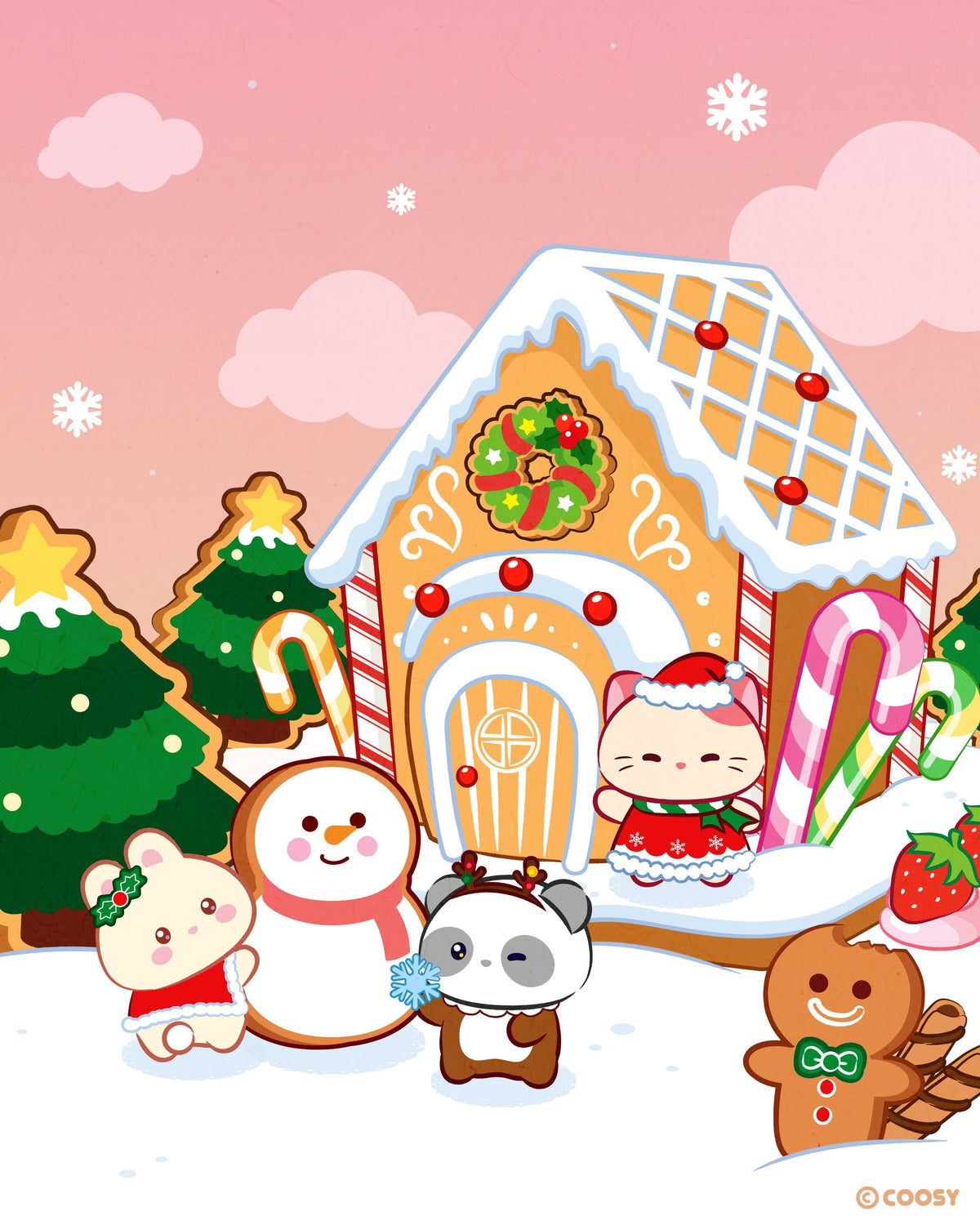 [Wallpaperz] Welcome to the Anirollz Gingerbread Village! 🍭