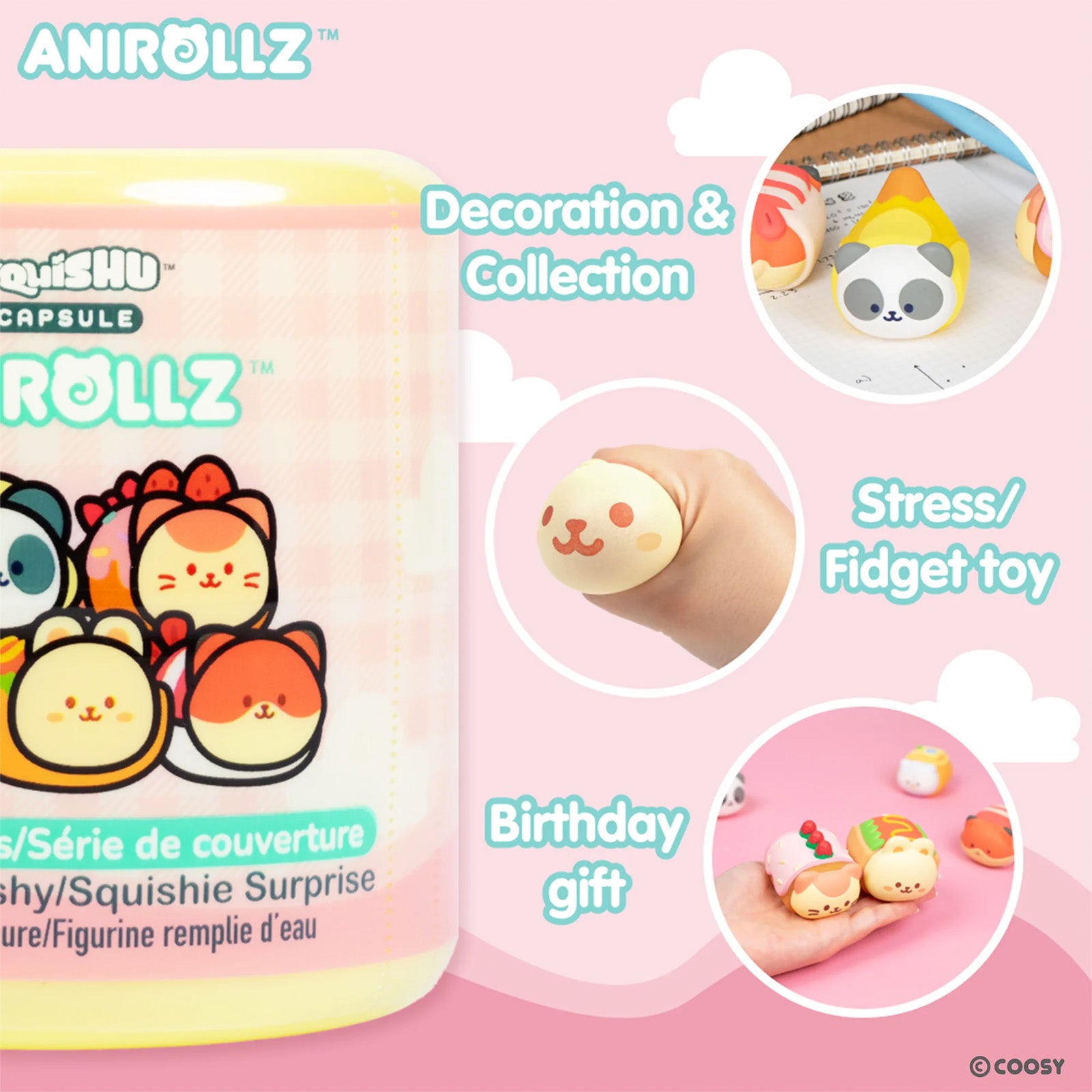 Anirollz x Hamee Water Squishy Surprise Capsule (Season 2)