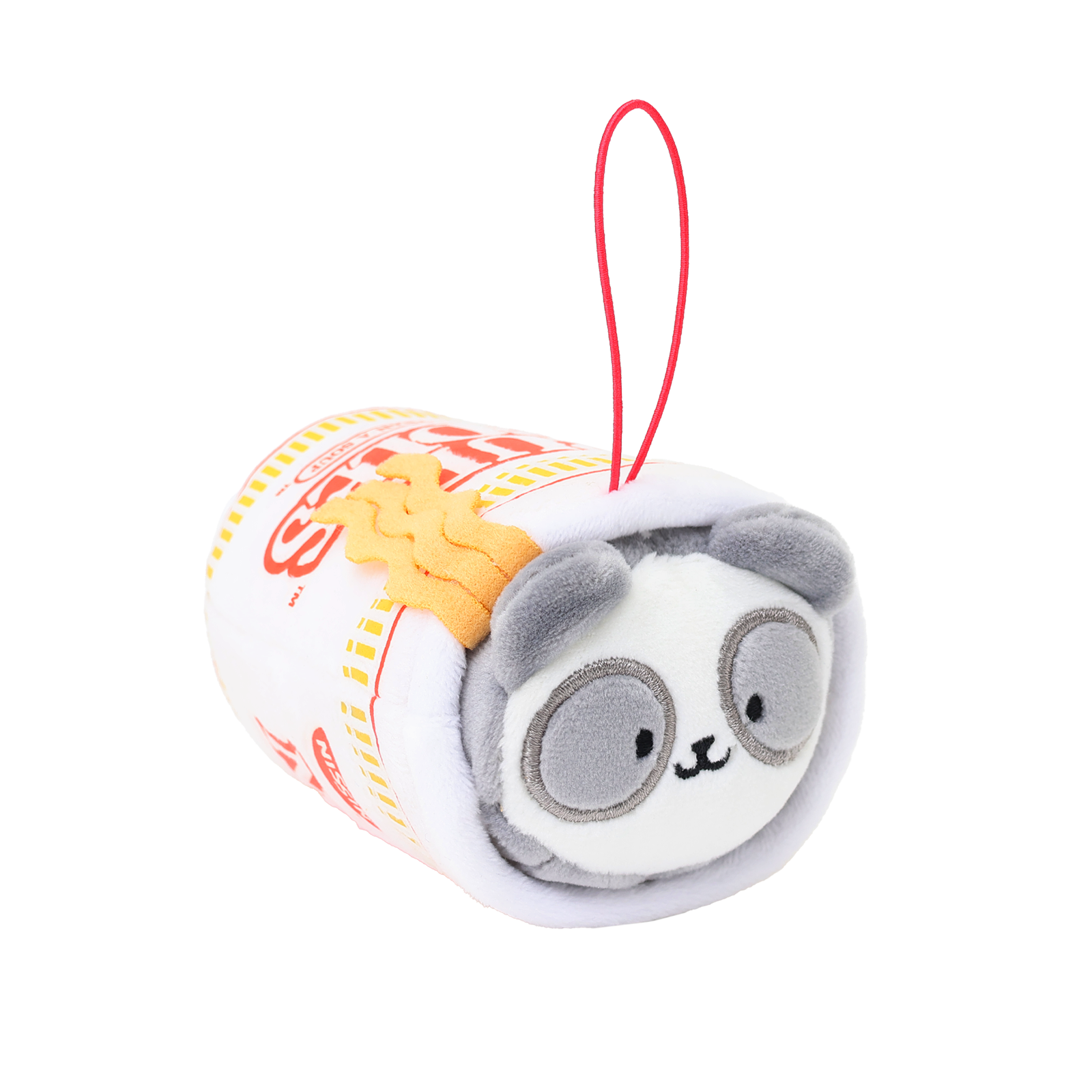 Cup Noodles Pandaroll Plush Keychain