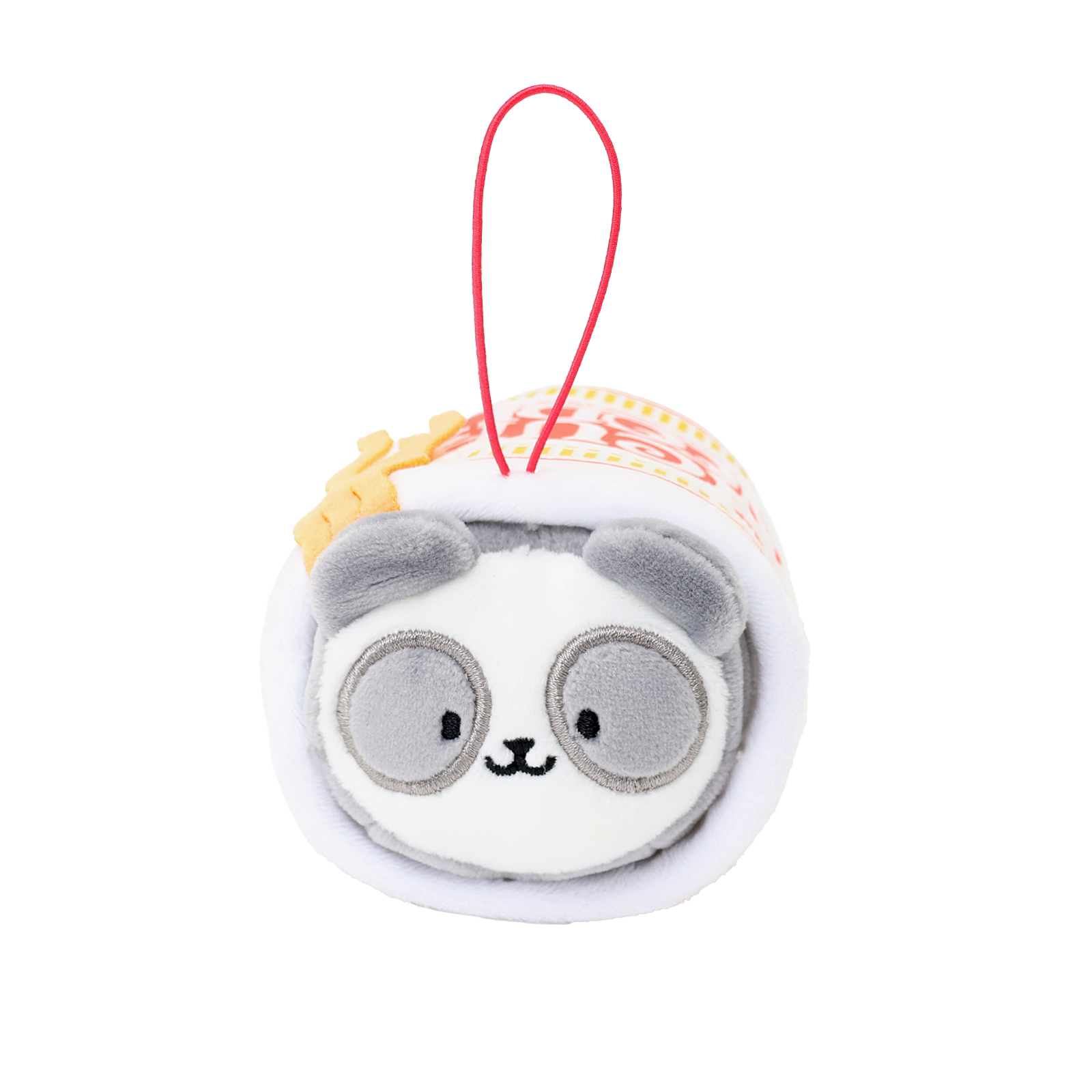 Cup Noodles Pandaroll Plush Keychain
