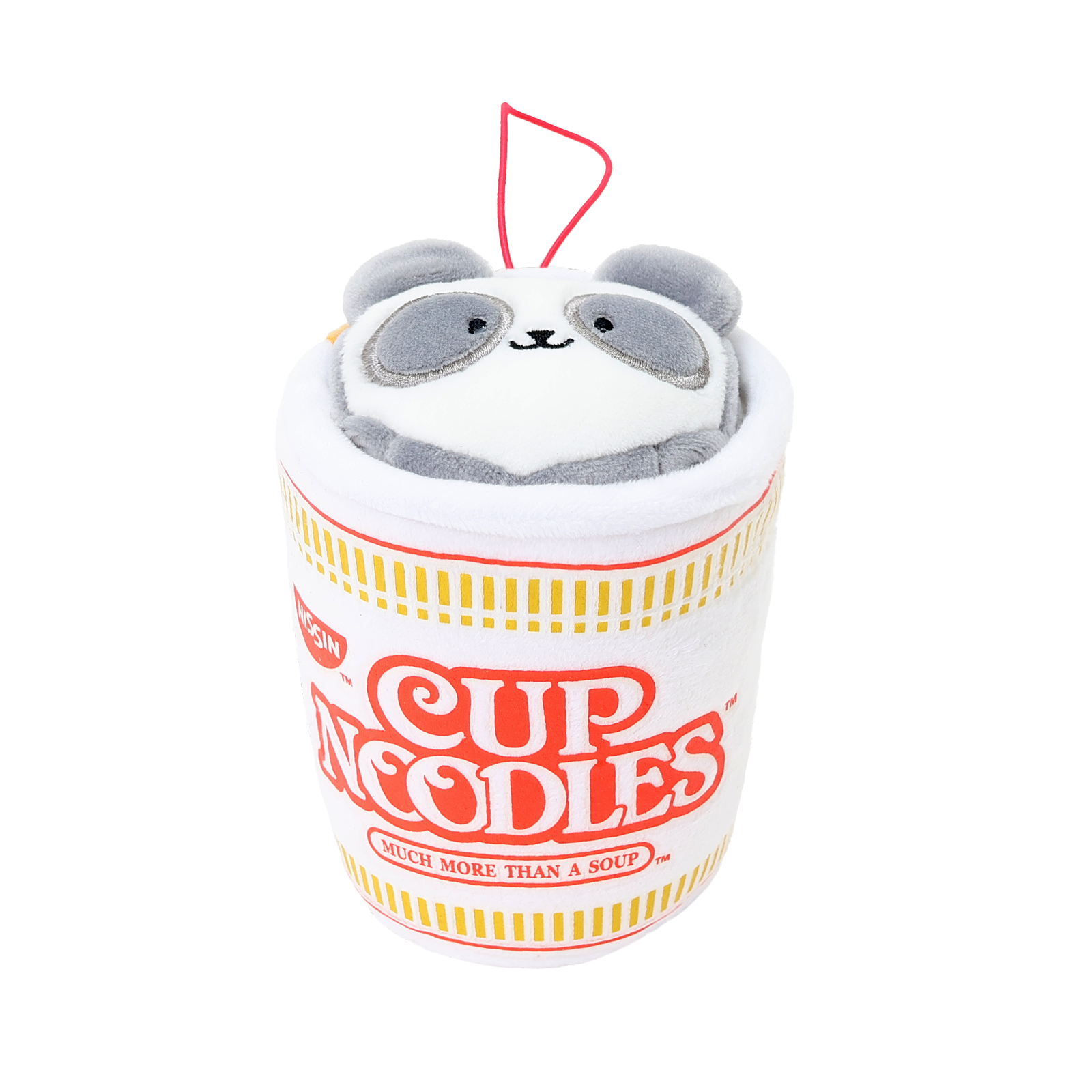 Cup Noodles Pandaroll Plush Keychain