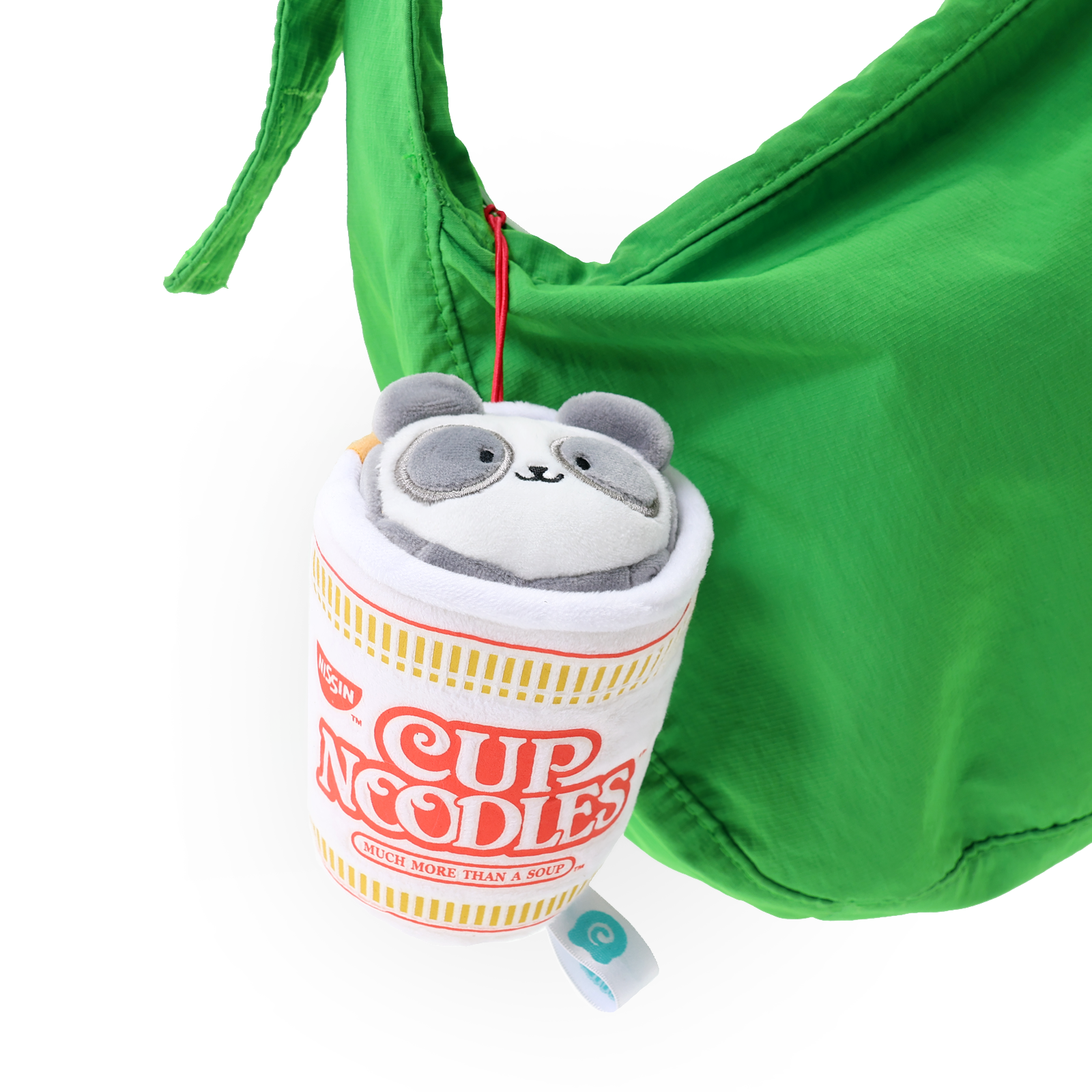 Cup Noodles Pandaroll Plush Keychain