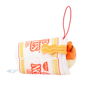 Cup Noodles Foxiroll Plush Keychain