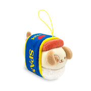 Anirollz x SPAM Brand 4" Plush Keychain Puppiroll