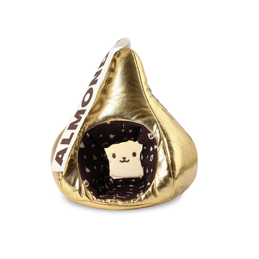 Anirollz x Kisses 6" Small Blanket Plush Bunniroll