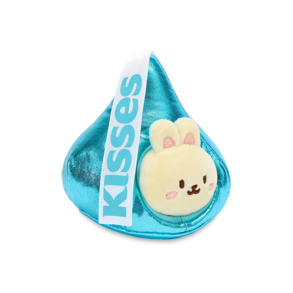 Blue Kisses Bunniroll Mini Outfitz Plush