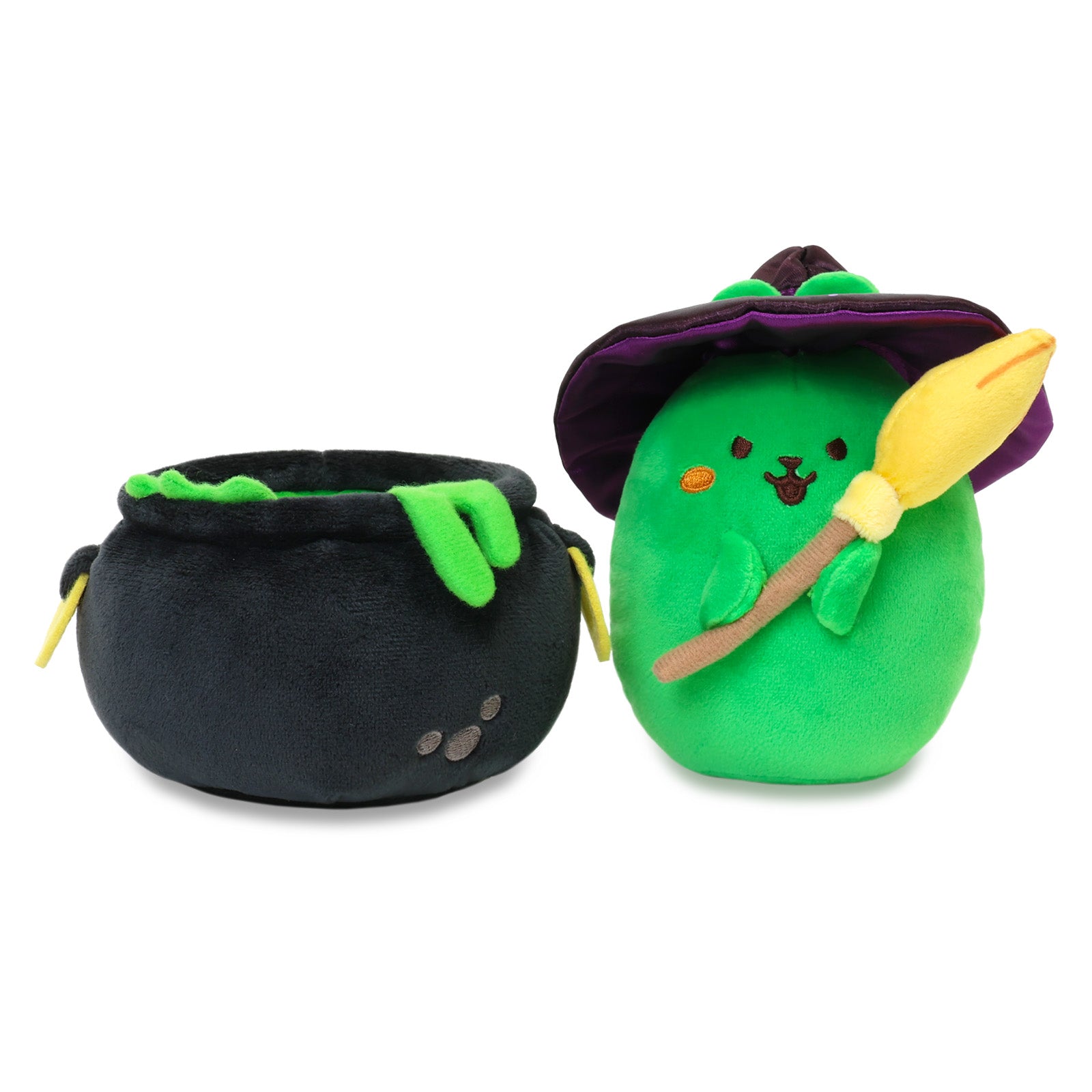 Green Witch Bunniroll Halloween Plush