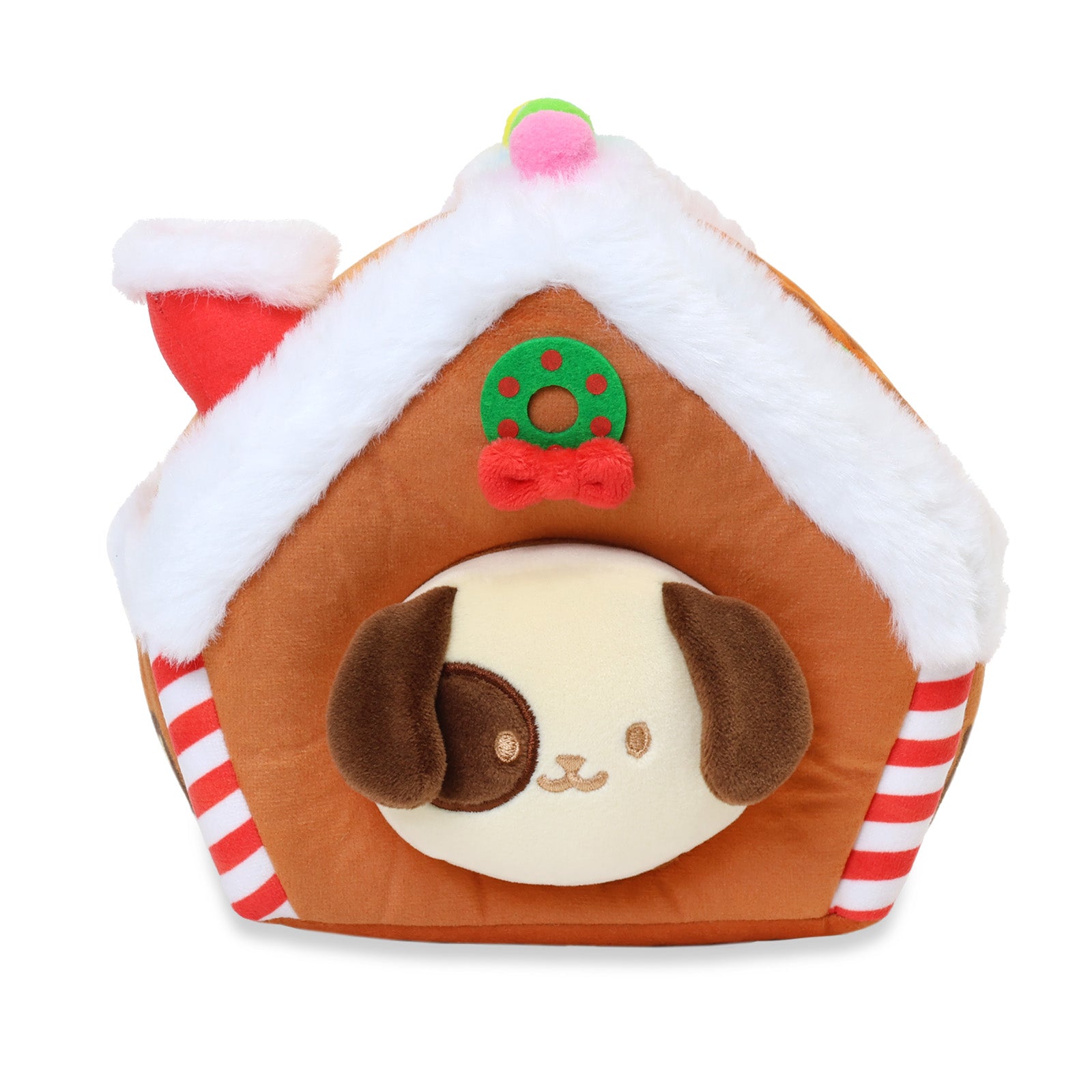 Gingerbread House Puppiroll Outfitz Plush