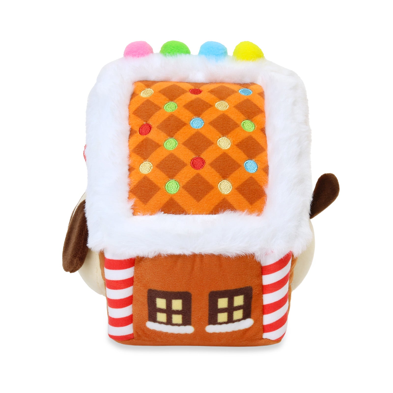 Gingerbread House Puppiroll Outfitz Plush