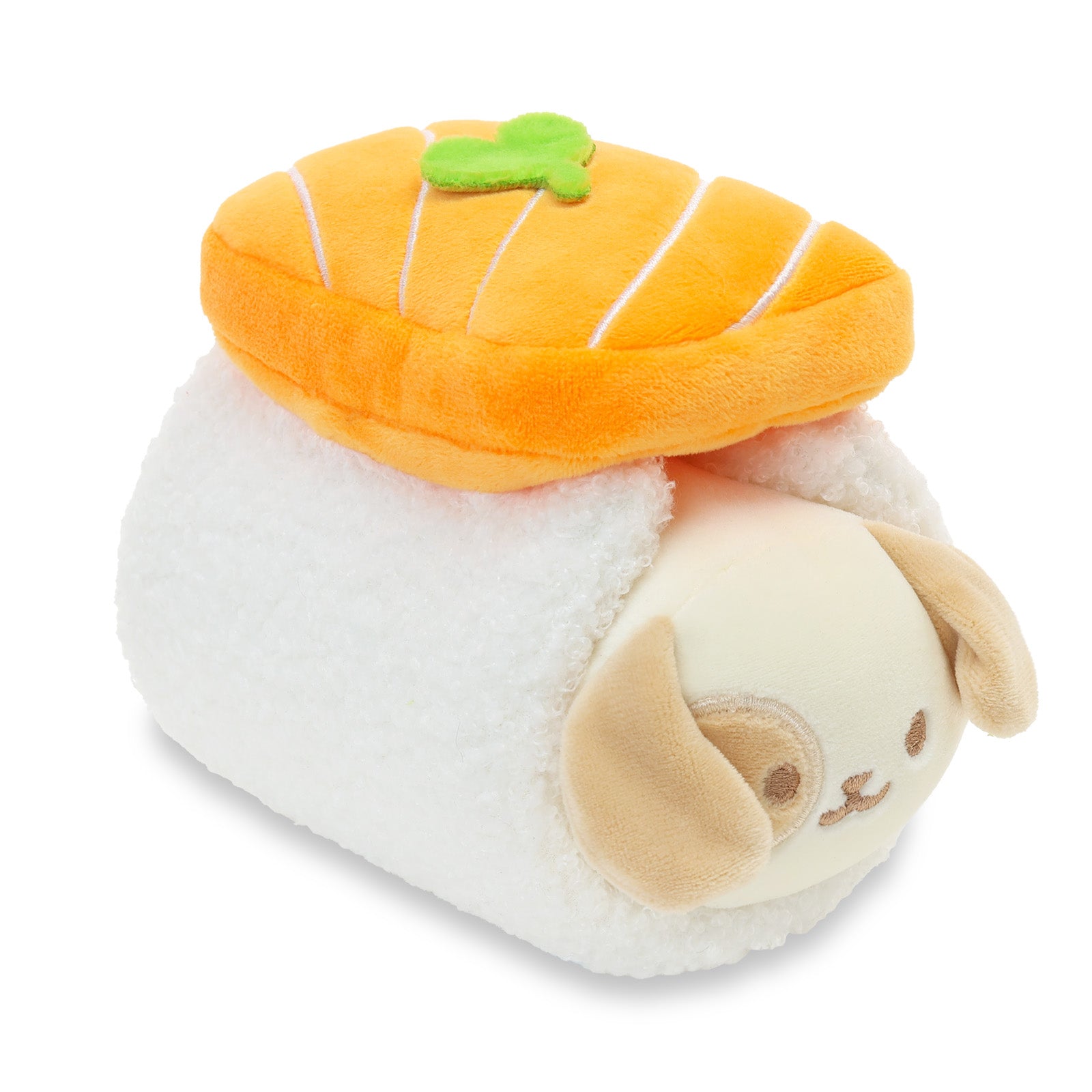 Salmon Sushi Puppiroll Small Outfitz Plush
