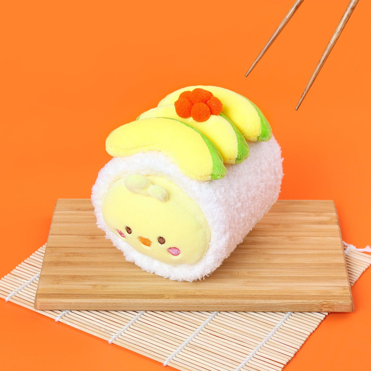 Avocado Sushi Chickiroll Small Outfitz Plush
