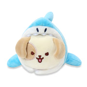 Shark Puppiroll Small Outfitz Plush