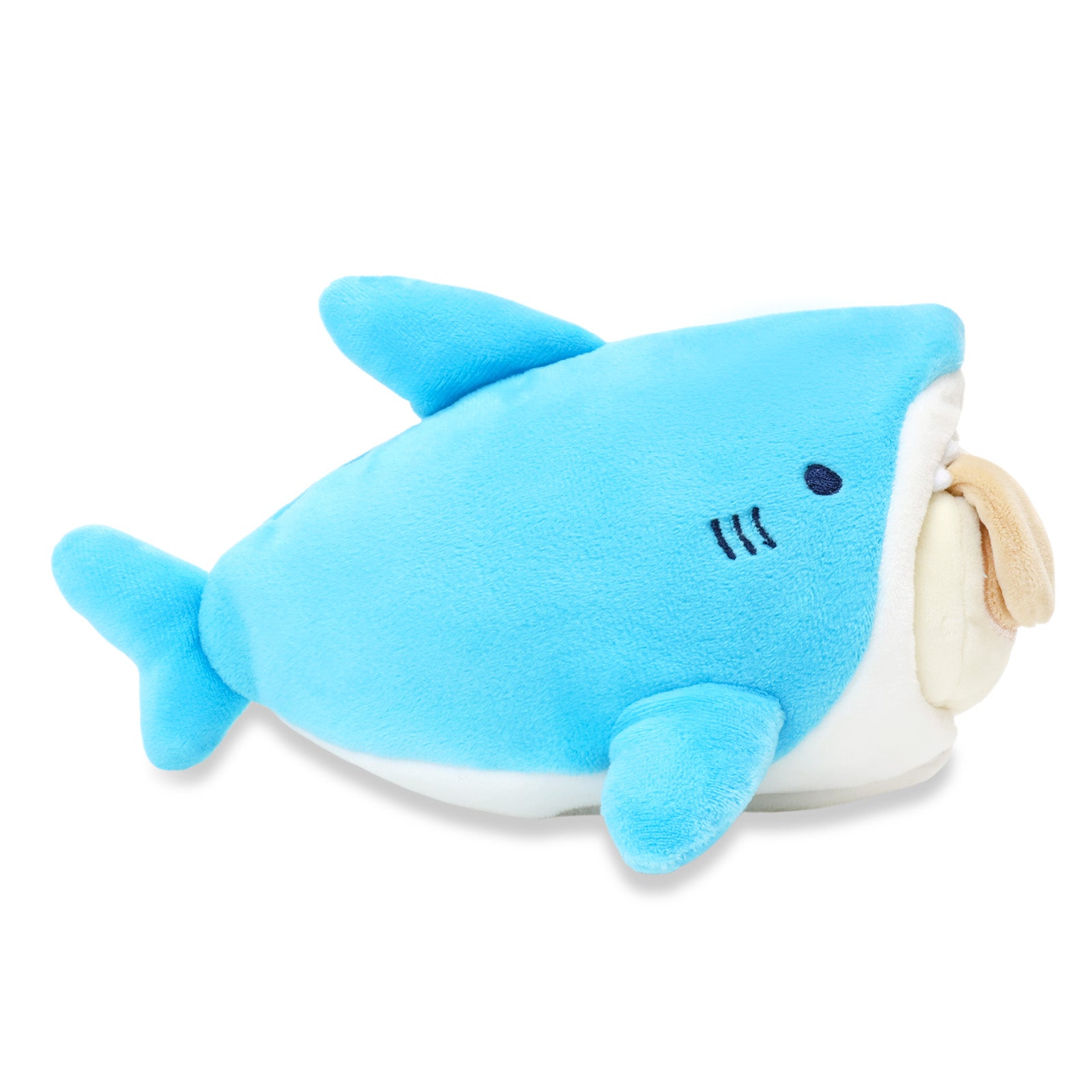 Shark Puppiroll Small Outfitz Plush