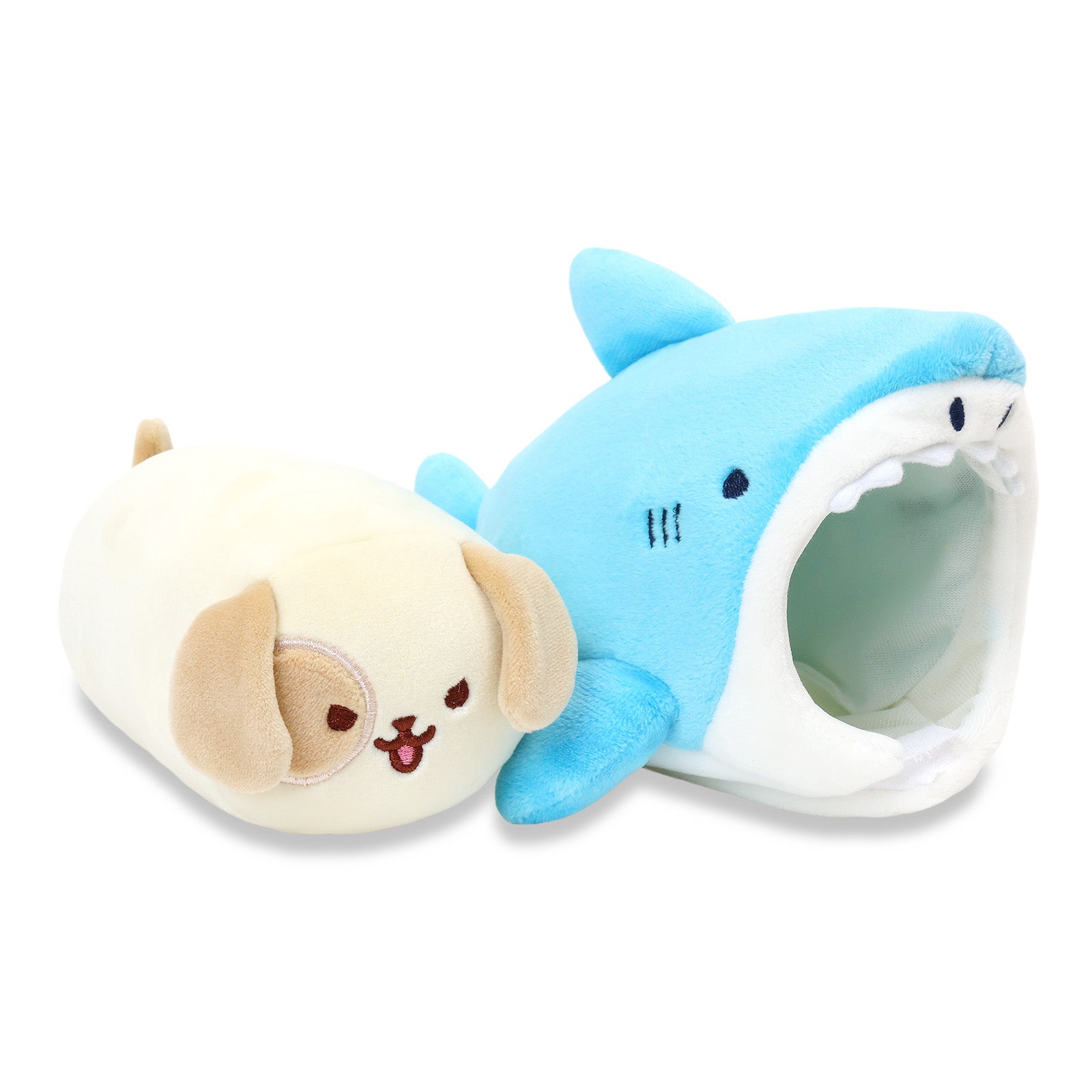 Shark Puppiroll Small Outfitz Plush