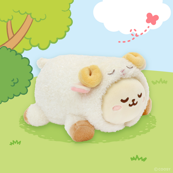 Sheep Bunniroll Small Outfitz Plush