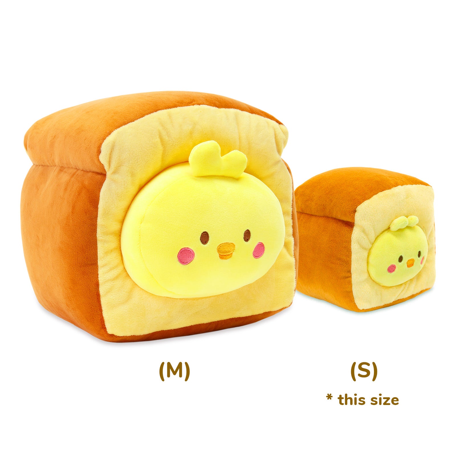 Bread Loaf Chickiroll Small Outfitz Plush