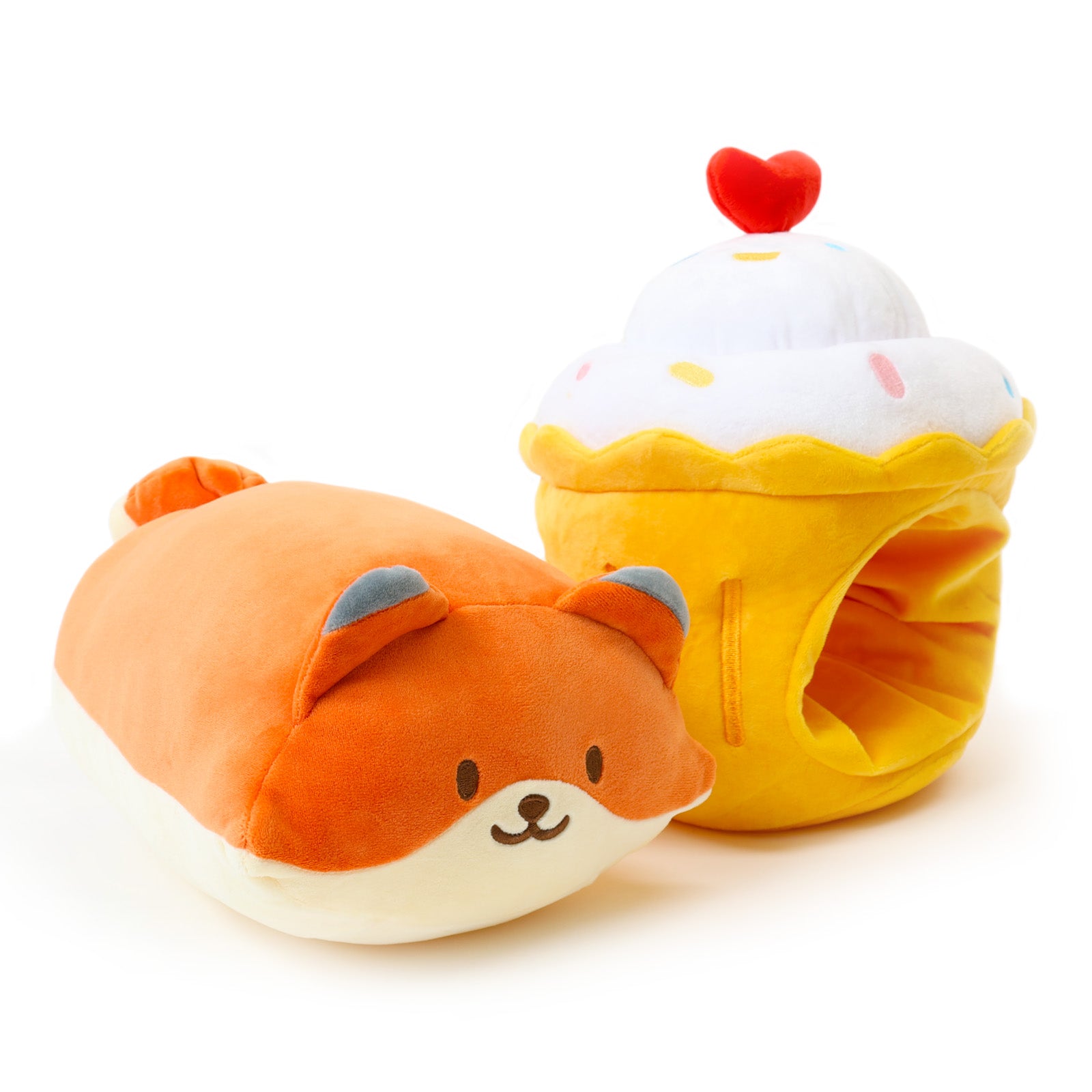 Cupcake Foxiroll Medium Outfitz Plush