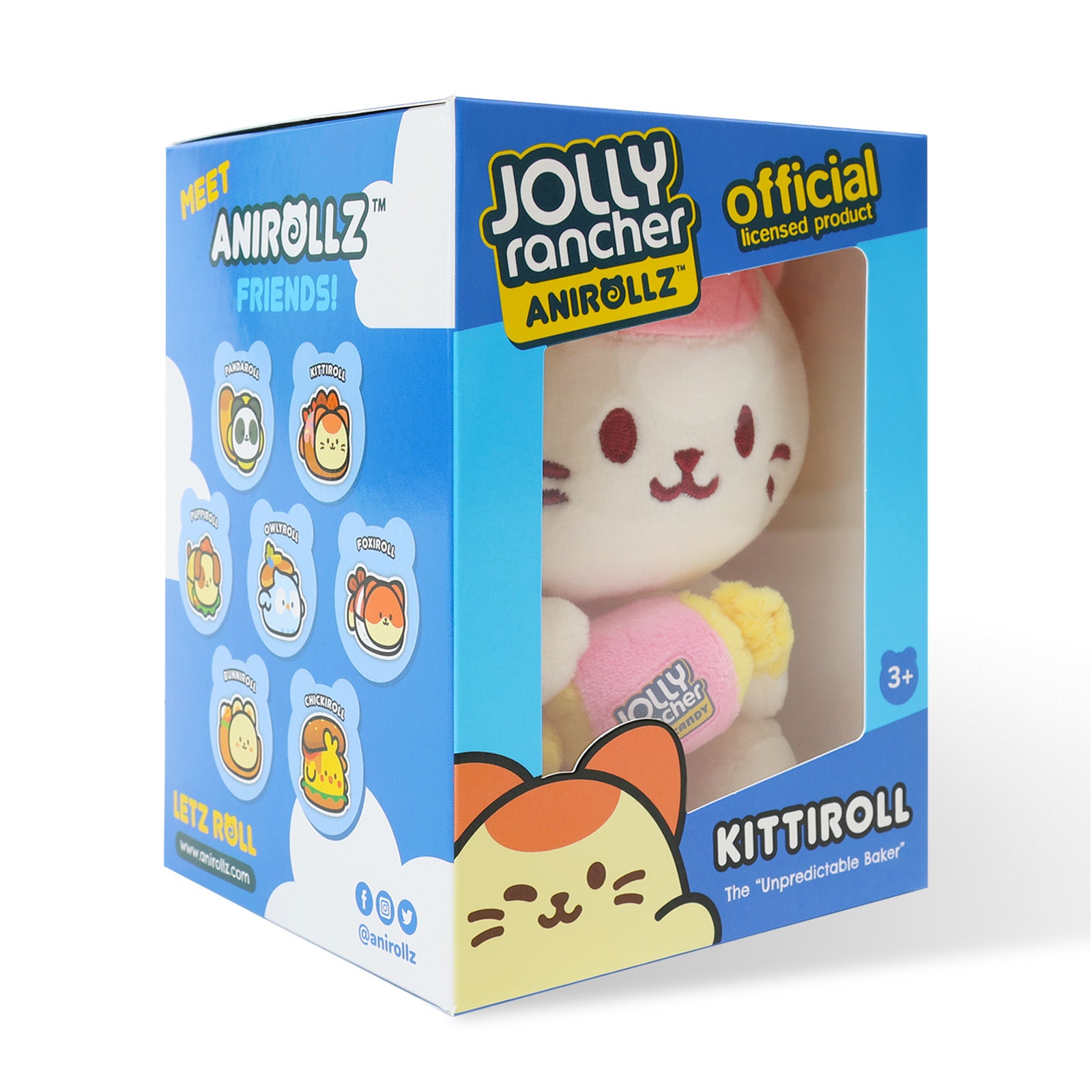 Jolly Rancher Kittiroll Small Sitting Plush