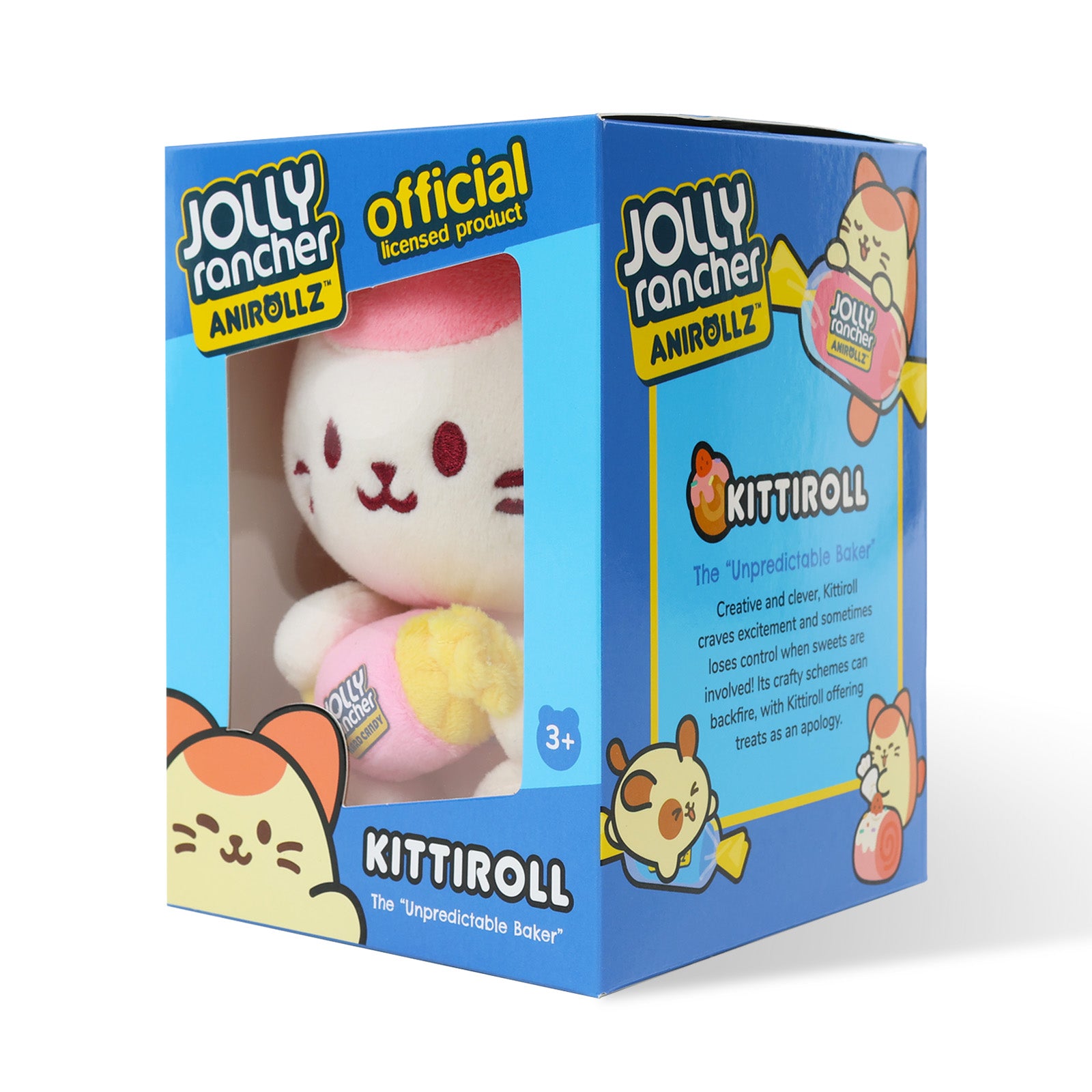 Jolly Rancher Kittiroll Small Sitting Plush