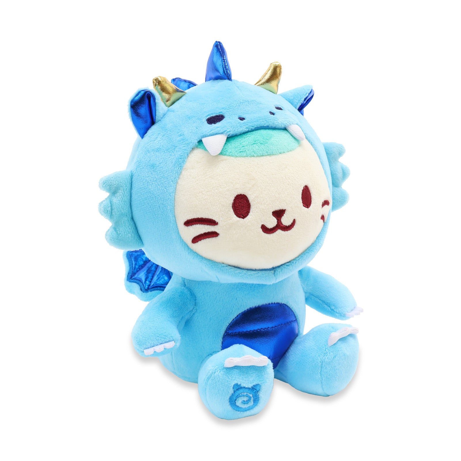 Blue Dragon Kittiroll Sitting Plush