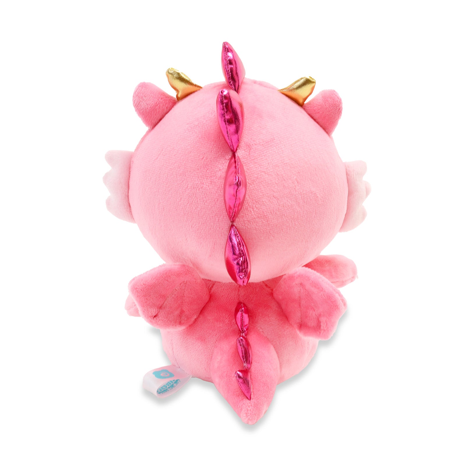 Pink Dragon Kittiroll Sitting Plush