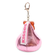 Pink Kisses Kittiroll Mini Plush Acrylic Keychain