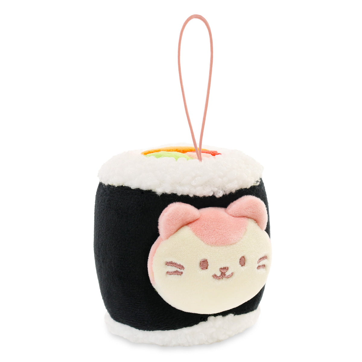 Nori Maki Roll Kittiroll Plush Keychain