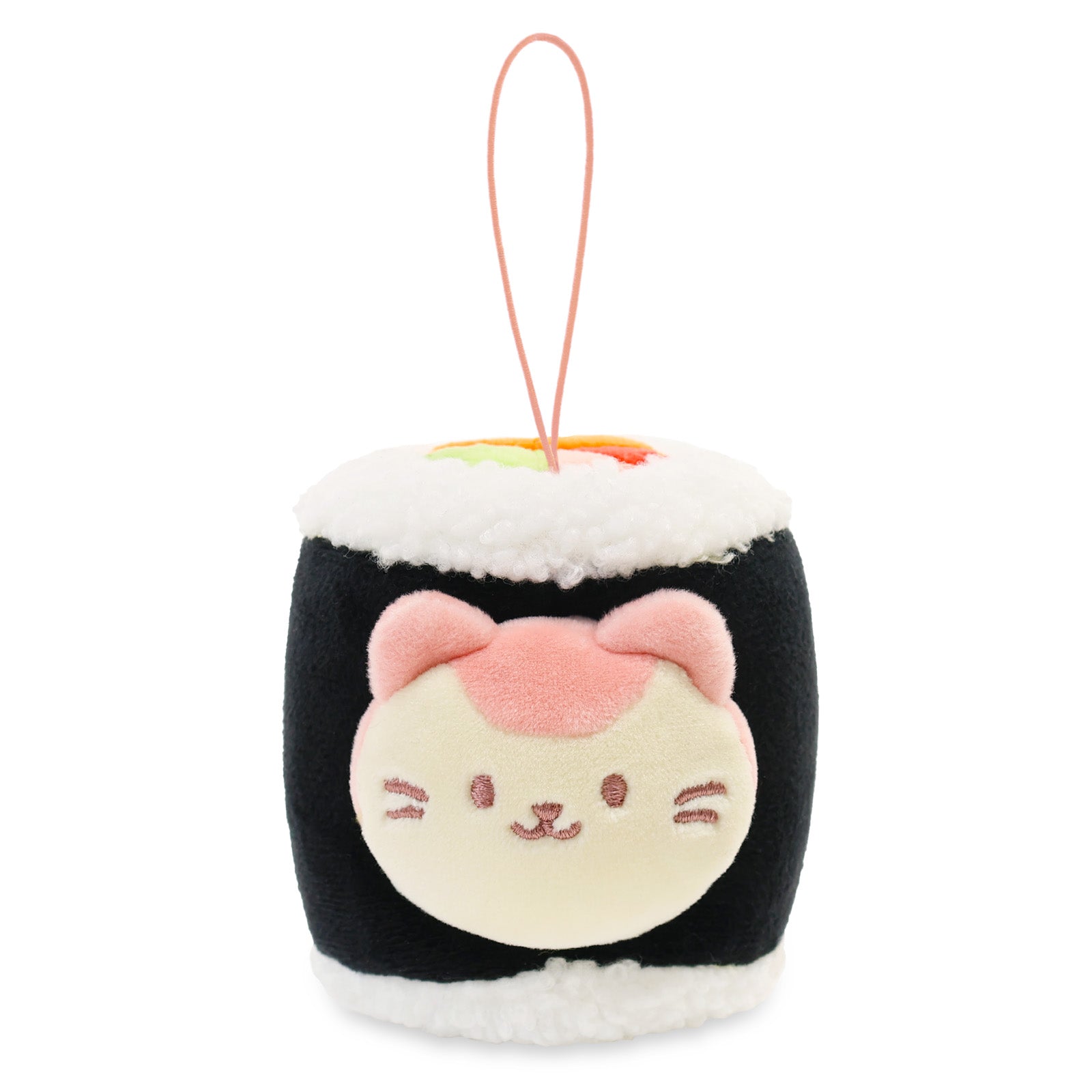 Nori Maki Roll Kittiroll Plush Keychain
