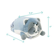 Raccoon Pandaroll Small Outfitz Plush