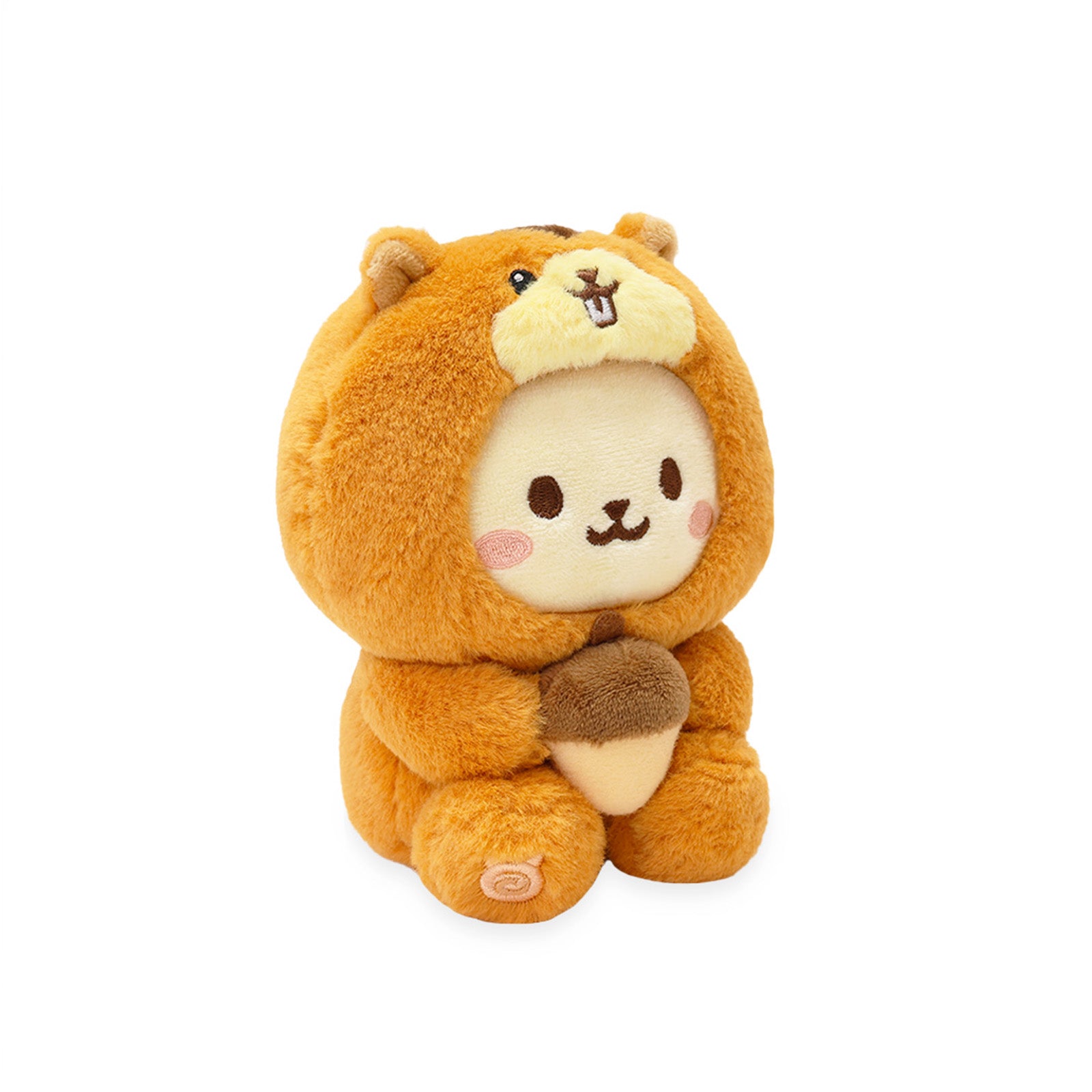 Squirrel Bunniroll Small Sitting Plush