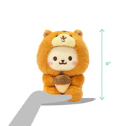 Squirrel Bunniroll Small Sitting Plush