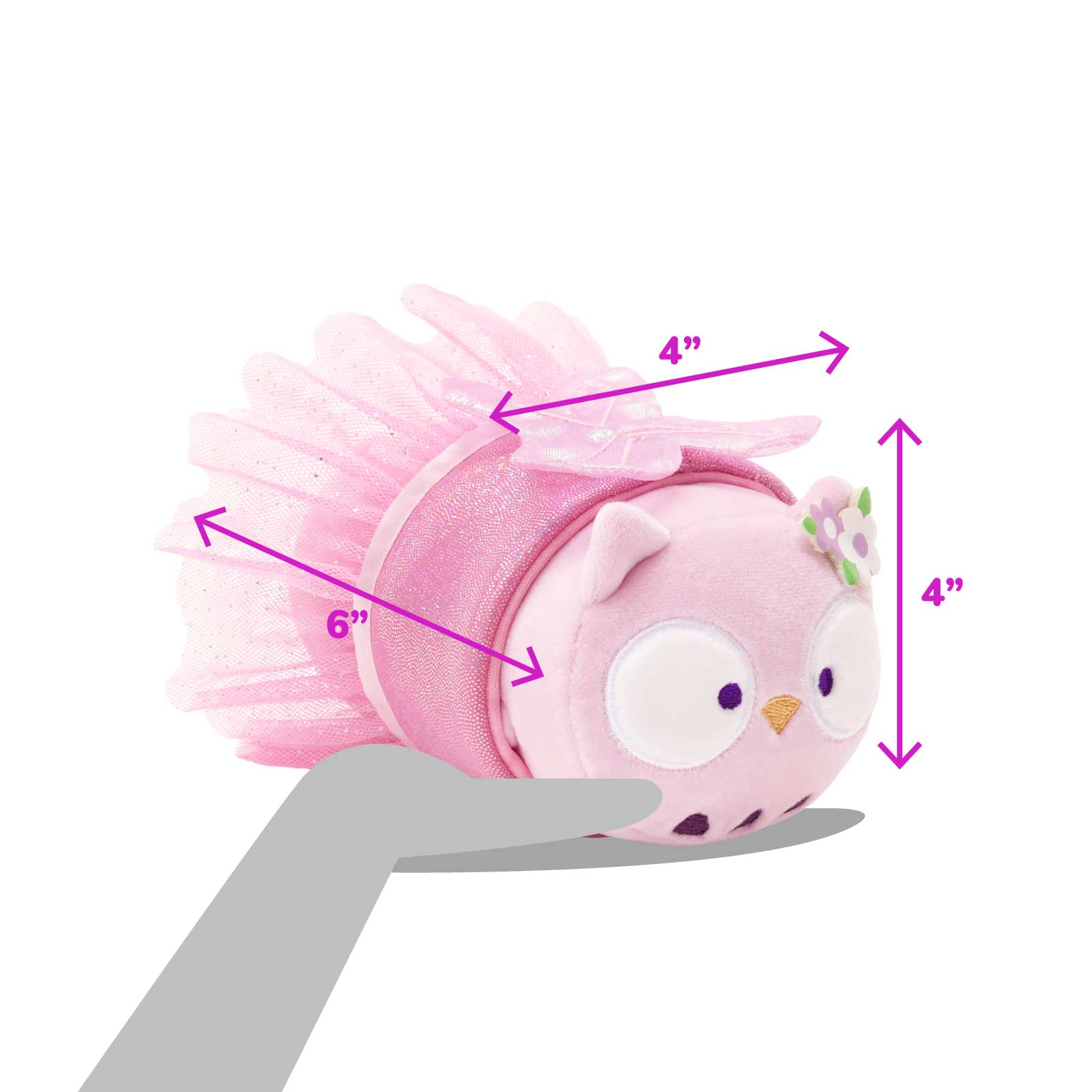 Fairy Owlyroll Small Outfitz Plush