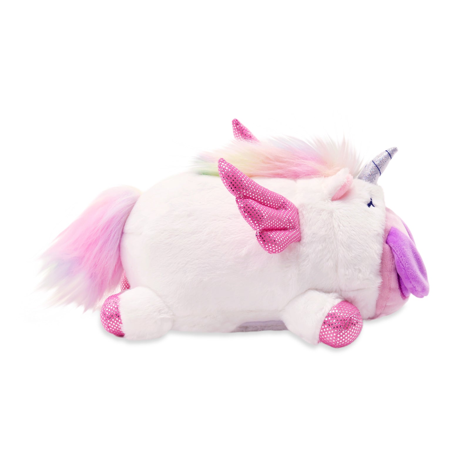 Unicorn Puppiroll Small Outfitz Plush
