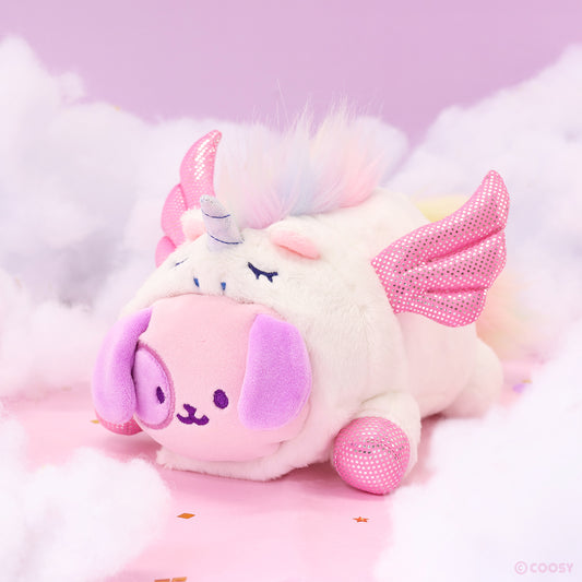 Unicorn Puppiroll Small Outfitz Plush