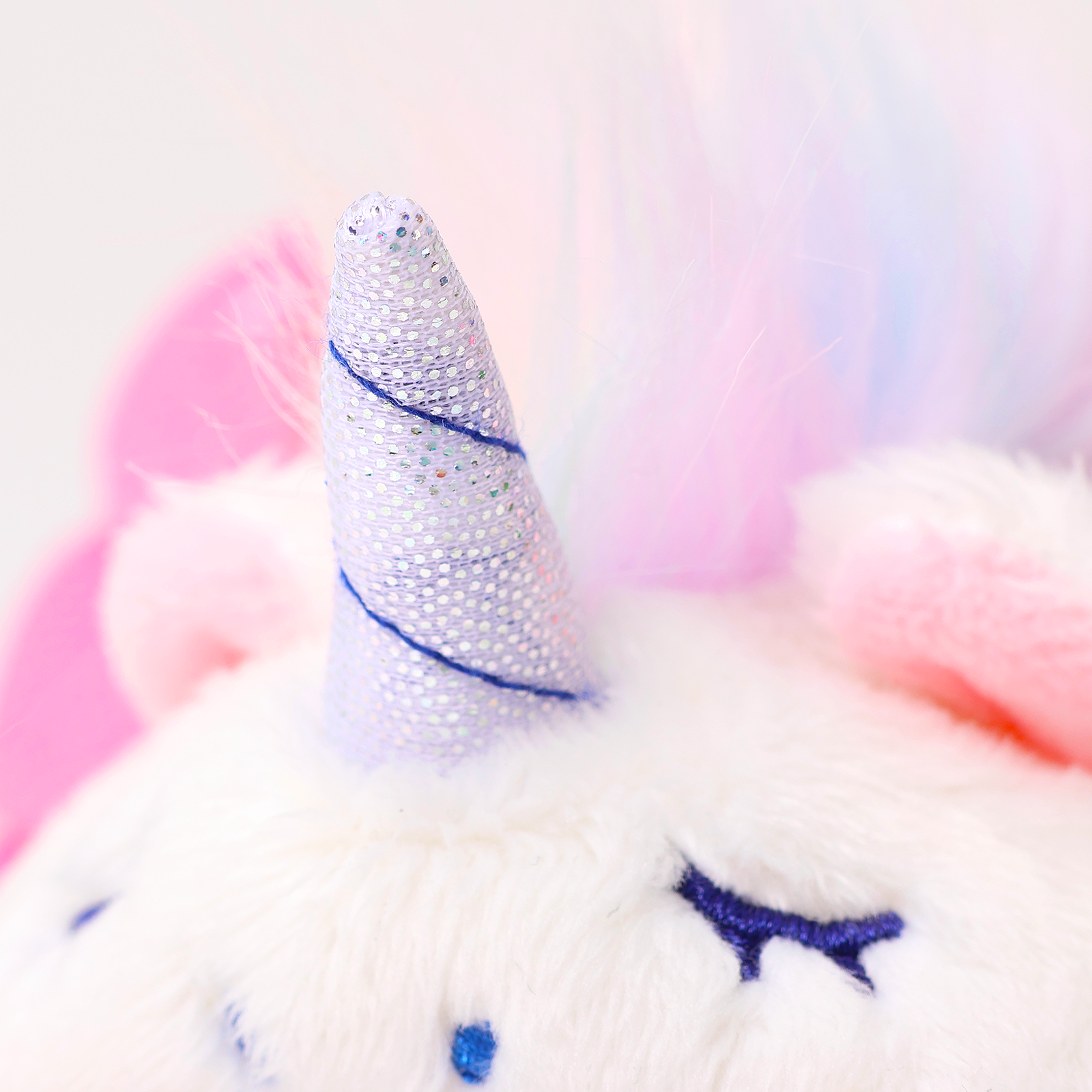 Unicorn Puppiroll Small Outfitz Plush