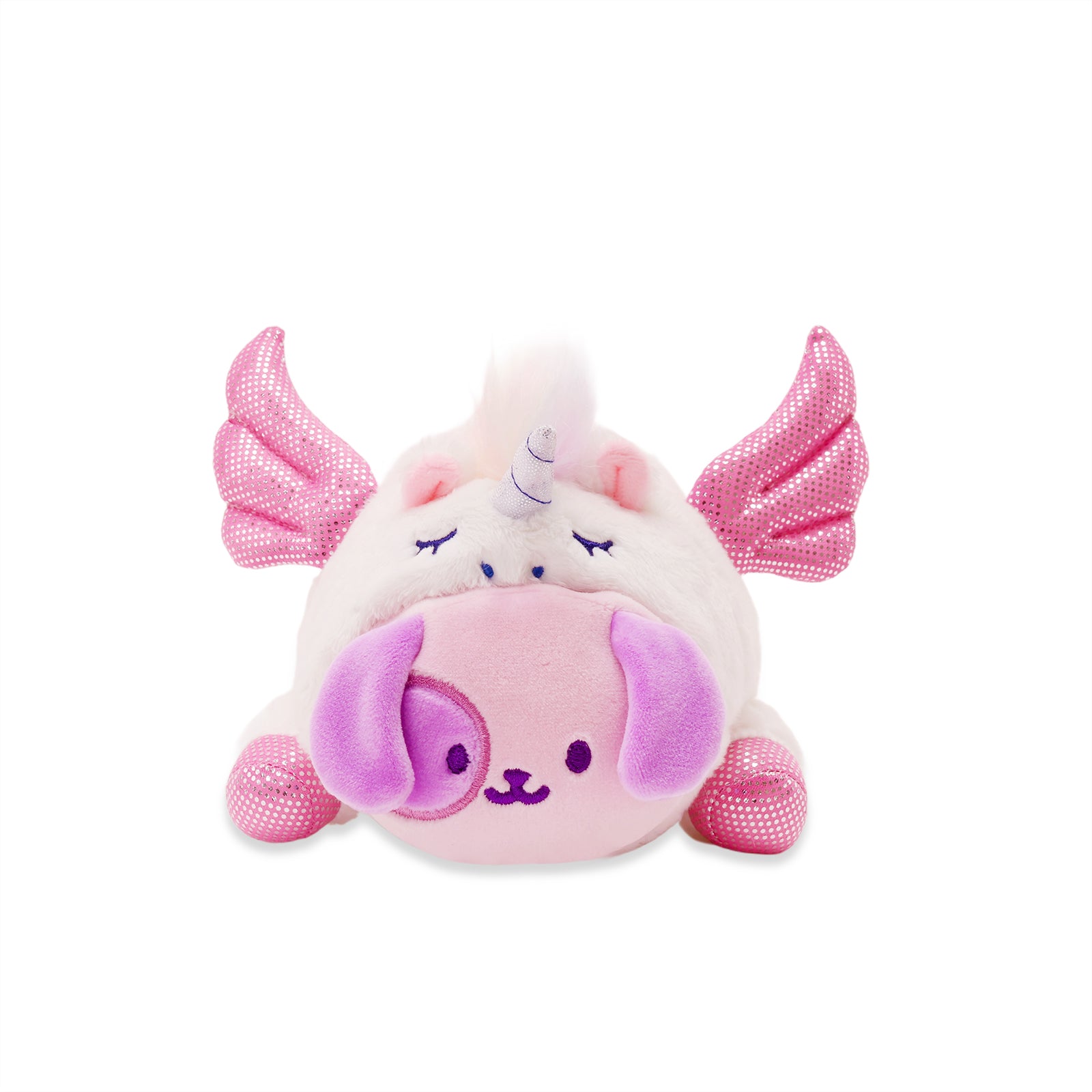 Unicorn Puppiroll Small Outfitz Plush