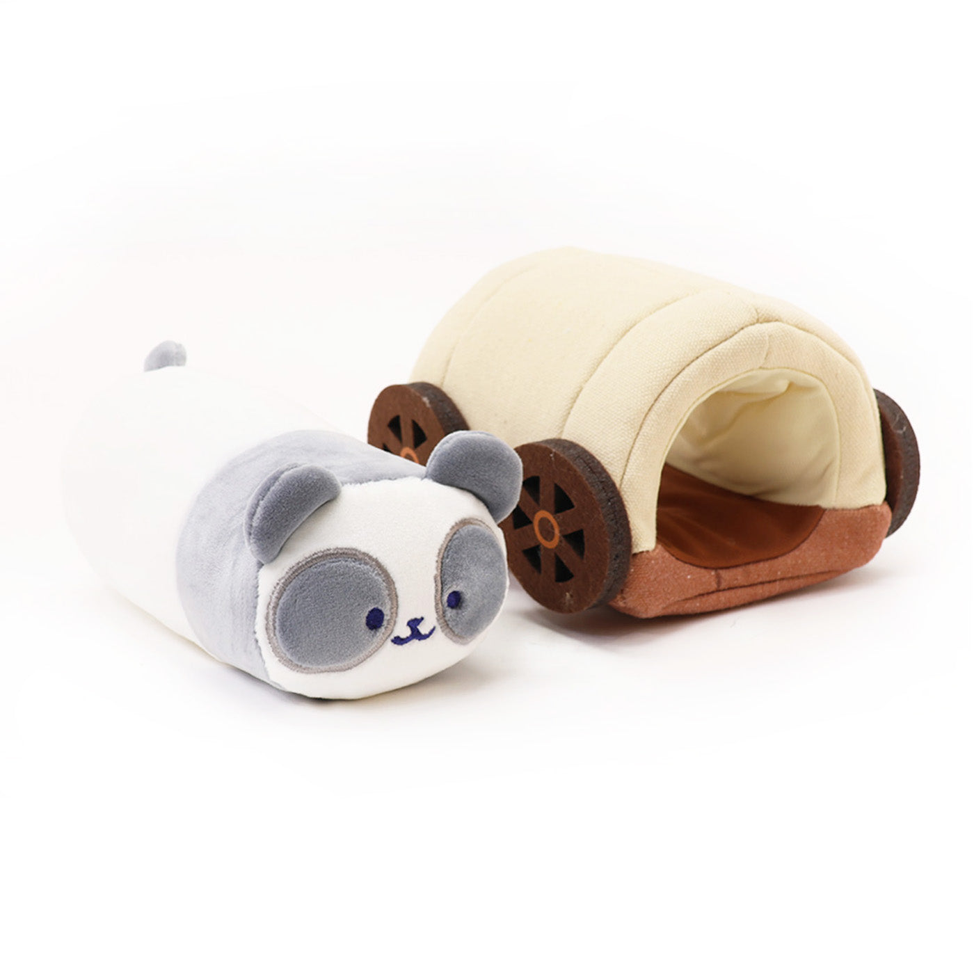 Western Wagon Pandaroll Small Outfitz Plush