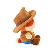 Western Cowboy Foxiroll Small Sitting Plush