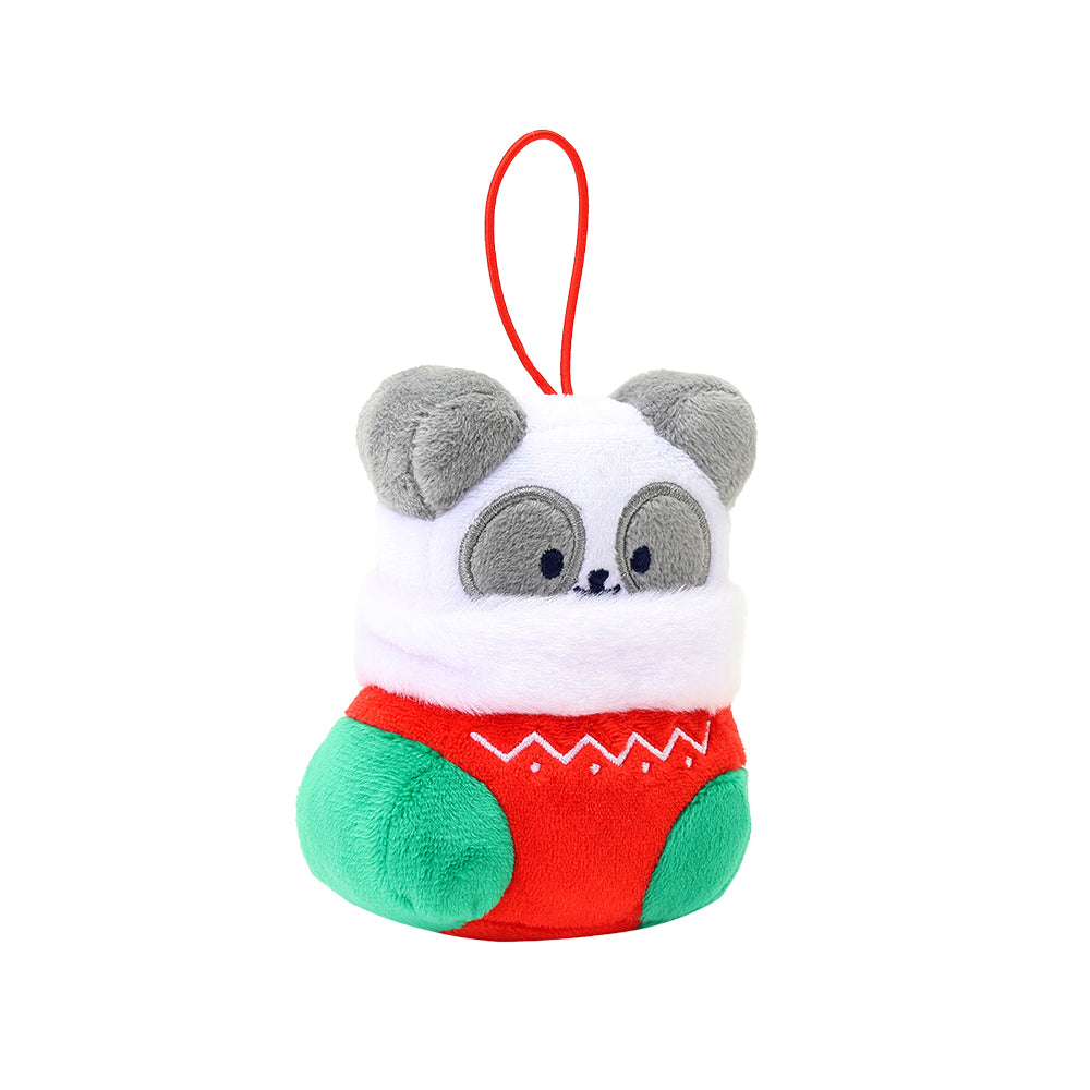 Christmas Stocking Pandaroll Plush Ornament