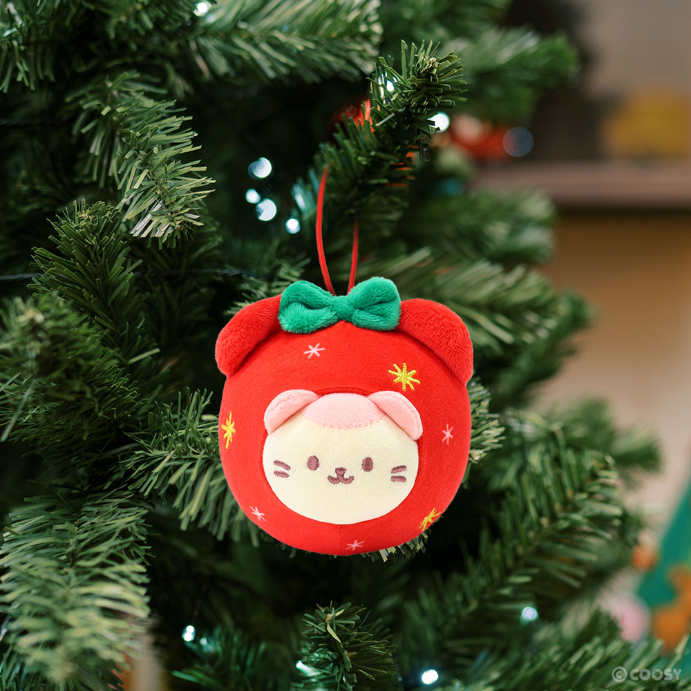 Christmas Ball Kittiroll Plush Ornament