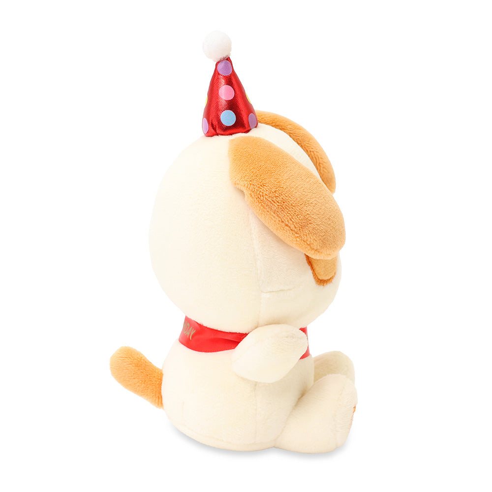 Happy Birthday Puppiroll Small Sitting Plush