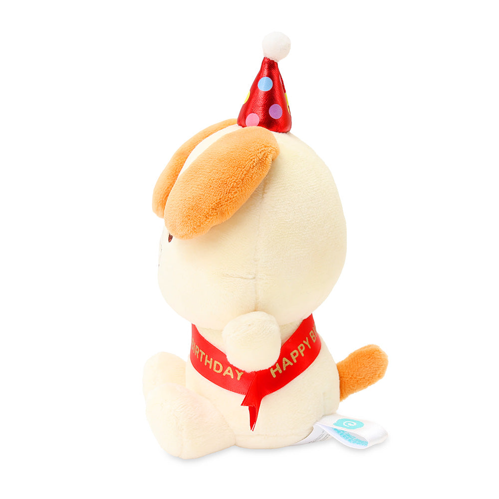 Happy Birthday Puppiroll Small Sitting Plush