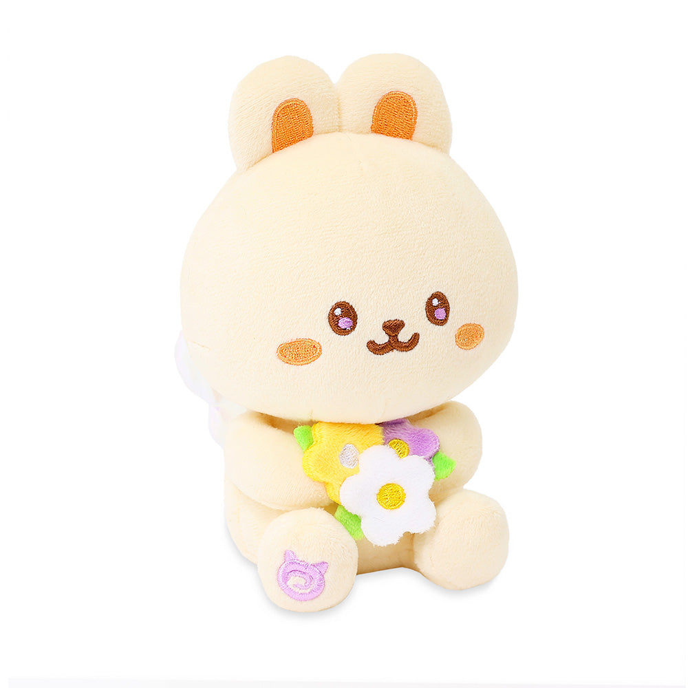 Flower Fairy Bunniroll Small Sitting Plush
