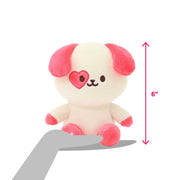 Limited Edition Heart Eye Puppiroll Small Sitting Plush